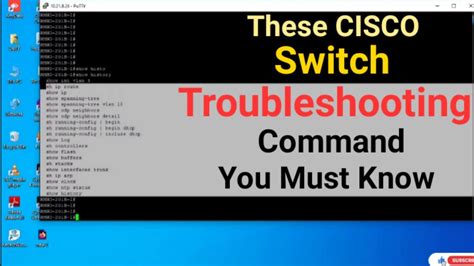 Cisco Switch Basic Commands Switch Troubleshooting Commands Routing