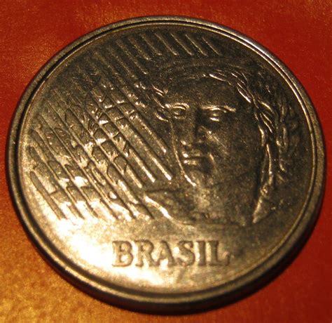 Brasil Real Moneda Km A O En Acero Inoxidable U S En