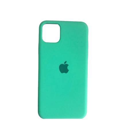 Capa Case Para Iphone Verde Claro Em Silicone Aveludado Submarino