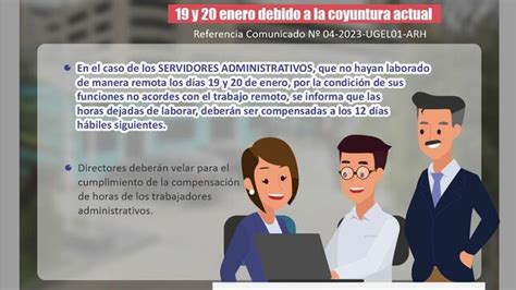 Recuperación de horas strabajadores administrativos 19 y 20 enero