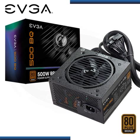 FUENTE EVGA 500 BQ 500W 80 PLUS BRONZE SEMI MODULAR PN 110 BQ 0500 K1