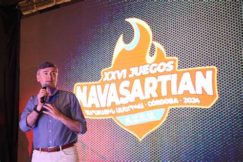 Daniel Passerini Inaugur Los Xxvi Juegos Navasartian De Homenetmen En