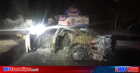 Hoy Tamaulipas Accidente En Tamaulipas Choque E Incendio De Patrulla