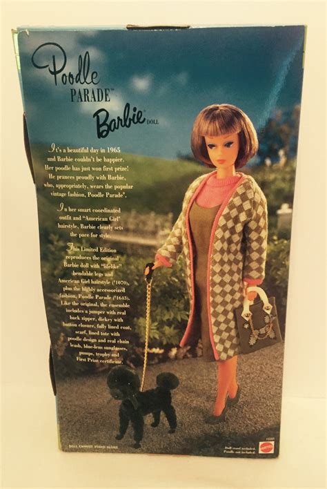 1996 Nostalgic Poodle Parade Barbie Doll 15280 Etsy