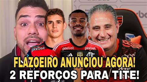 Acabou De Anunciar Tite No Flamengo Oscar De La Cruz Refor Os