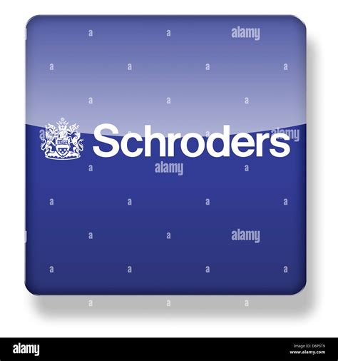 Schroders logo as an app icon. Clipping path included Stock Photo - Alamy