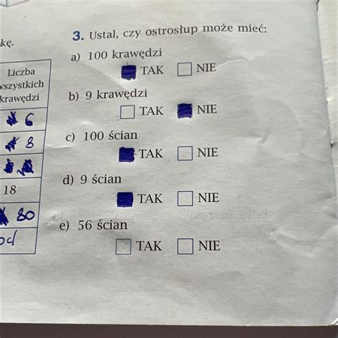 Ustal czy ostrosłup może mieć 56 ścian PROSZĘ SZYBKO DAJĘ NAJ