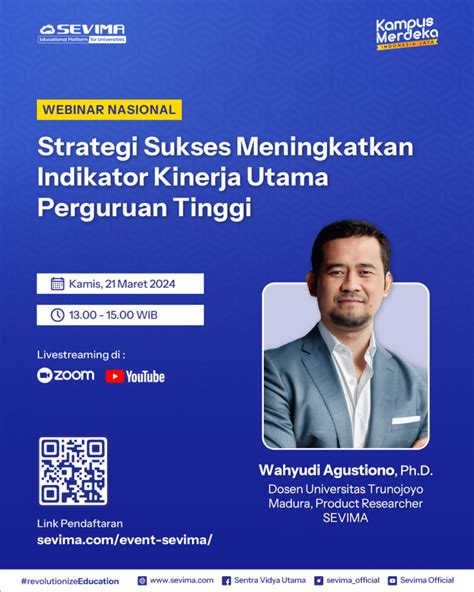 Webinar Strategi Sukses Meningkatkan Indikator Kinerja Utama Perguruan