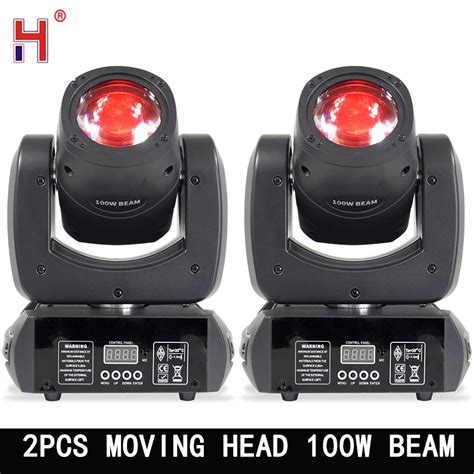 Led Moving Head Dmx Lights Lyre Beam W Dj Lighting Con Gobos Mini