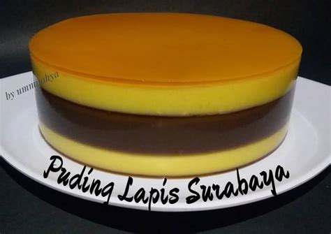 Resep 16 Puding Lapis Surabaya Oleh Ummu Ahya Cookpad