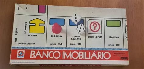 Jogo Banco Imobiliario Antigo Da Estrela Anos Completo