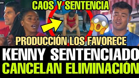 KENNY SENTENCIADO CANCELAN ELIMINACIÓN PRODUCCIÓN LOS FAVORECE