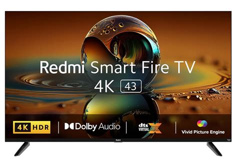 Redmi Xiaomi Cm Inches K Ultra Hd Smart Led Fire Tv L R