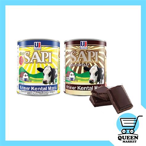 Jual Susu Kental Manis Cap Sapi Ultrajaya Gr Shopee Indonesia