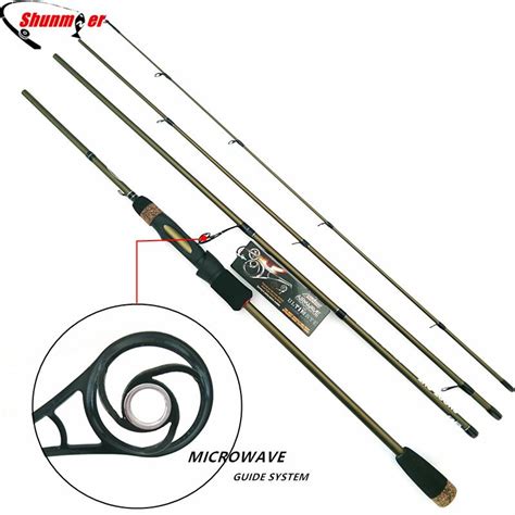 SUNMILE 2 1m 2 4m Spinning Canne Da Pesca 4 Sezione ML M 99 Canna Da