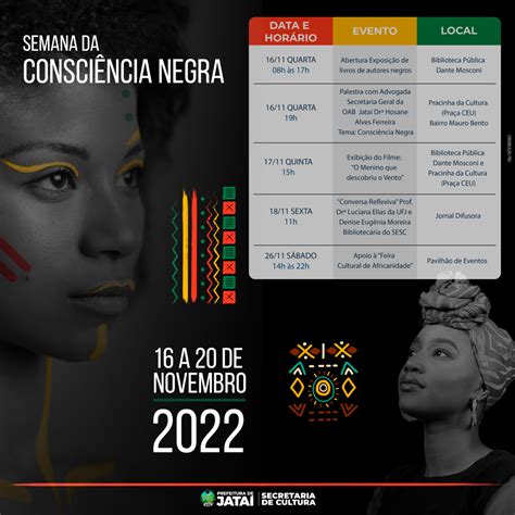 Prefeitura De Jataí Realiza Semana Da Consciência Negra Confira A