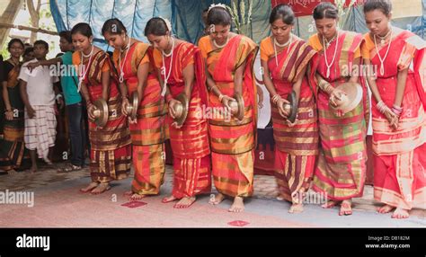 Santhal Dance High Resolution Stock Photography and Images - Alamy