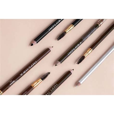 Jual Implora Eyebrow Pencil 2 In 1 Pencil Serutan Sisir Original