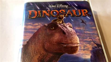 Disney Dinosaur Vhs