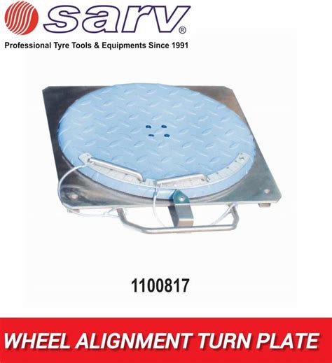 Wheel Alignment Turn Plate For Passenger Car Model Name Number