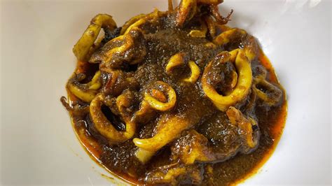 masak  masak mystyle sotong masak hitam berempahbkack ink squids
