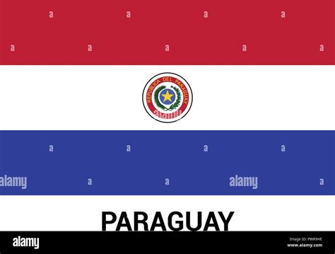 Paraguay Flags Design Vector Stock Vector Image And Art Alamy