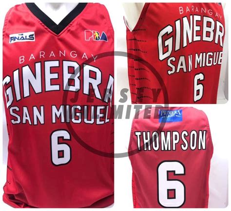 Pba Finals Edition Scottie Thompson Barangay Ginebra Full