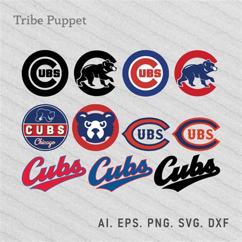 Chicago Cubs Logo Vector Set - MasterBundles