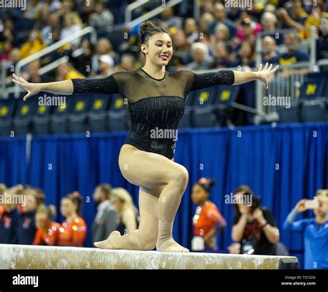 Ann Arbor Mi Usa 5th Apr 2019 Uclas Kyla Ross Performs On The