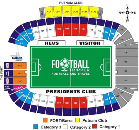 Macron Stadium Seating Plan