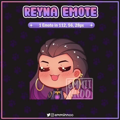 Reyna Valorant Emote For Twitch Discord Emmiinnoo S Ko Fi Shop Ko