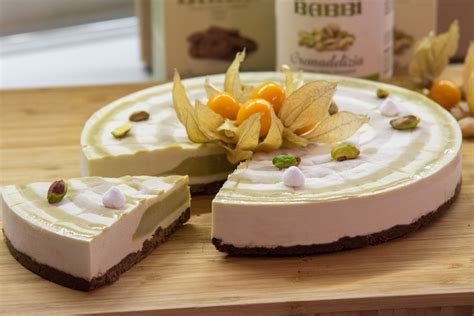 Cheesecake Al Pistacchio E Biscokrok Babbi