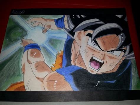 Dibujo De Goku Migatte No Gokui Terminado Arte Amino Amino