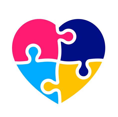 World autism awareness day autism puzzle piece love icon png design ...