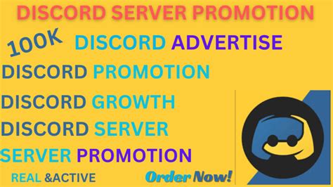 Advertise Grow And Boost Your Discord Server Organic Promotion To Get