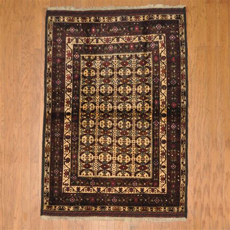 Bungalow Rose Handmade Hand Knotted Wool Dark Brown Rug Wayfair