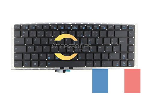 Black French Azerty Keyboard Asus Accessories