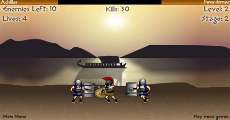 Screenshot of Achilles (Browser, 2008) - MobyGames