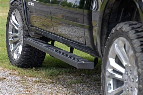 Rough Country Ba2 Running Board Side Step Bars Ram 1500 19 23 1500 Trx 21 23 Offroad