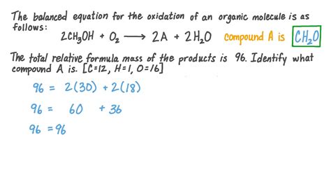 Question Video Identifying The Formula Of A Compound When Given A