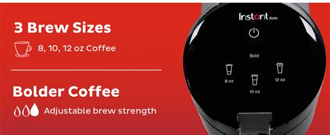 Amazon Instant Solo Single Serve Coffee Maker From The Makers Of