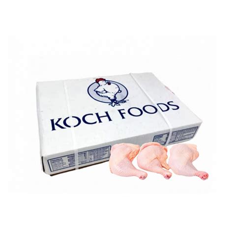 Caja De Cuartos Traseros De Pollo Koch Foods 15 Kg 33 Lb