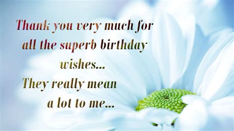 Birthday Wishes Reply Images | Thanks for Birthday Wishes