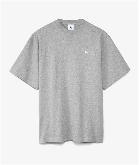 Grey Nike Solo Swoosh T Shirt Svd