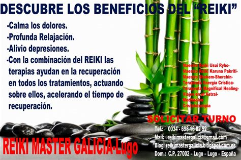 Reiki Master Galicia Comunidad Beneficios Del Reiki