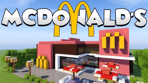 Come Costruire Un Mcdonald S Su Minecraft Youtube