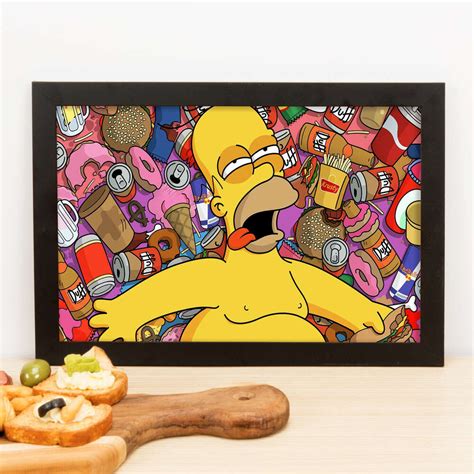 Quadro Hommer Simpson X Cm