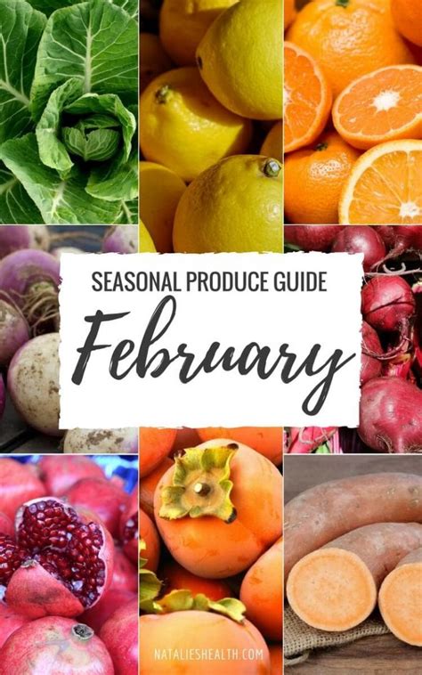 What's in season: FEBRUARY - Seasonal produce guide!