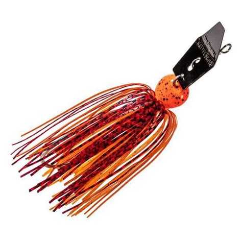 Z Man Chatterbait Elite Bladed Skirted Swim Jig Lure 3 8oz Fire Craw