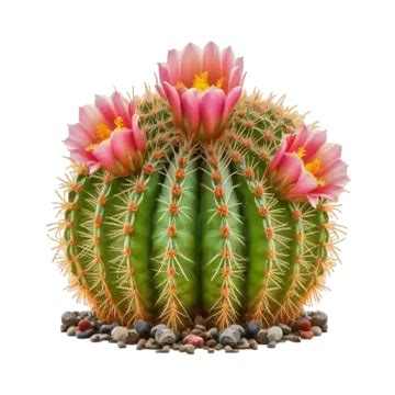 Cactus With Flowers, Cactus, Cactus Plant, Watercolor Cactus PNG and Vector with Transparent ...